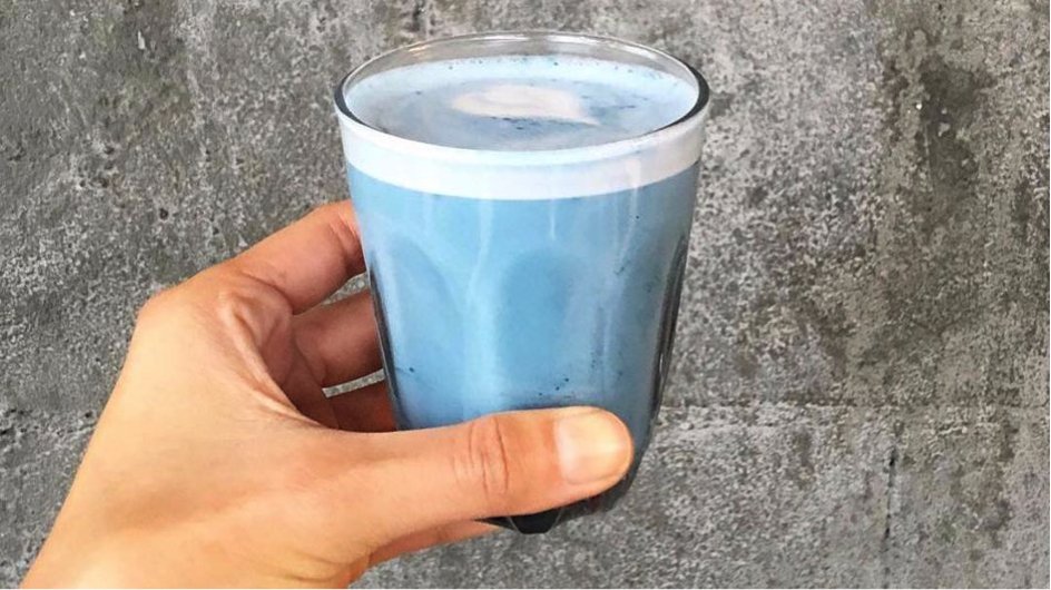Make Way for the Smurf Latte, the Bluest Coffee on the Market - Café Liégeois Canada Inc.