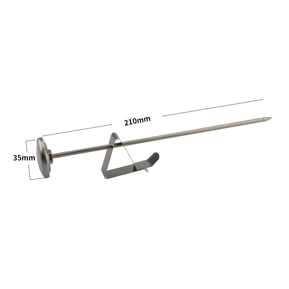 Barista Milk Thermometer – Stainless Steel Latte & Espresso Temperature Gauge 3049 - Café Liégeois Canada Inc.