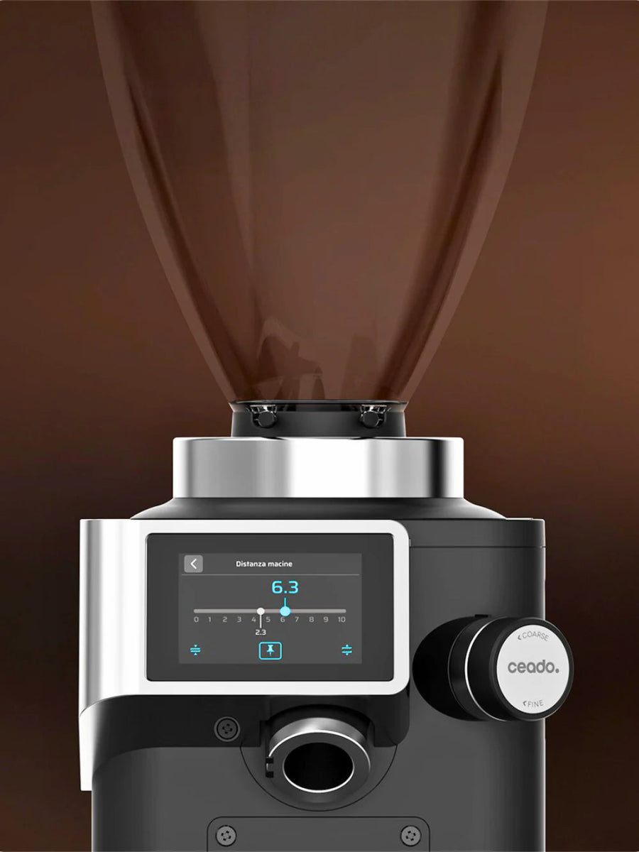 CEADO - Rev Steel Espresso Grinder (120V) (⌀83mm) (w/ WAM Module) - Café Liégeois Canada Inc.