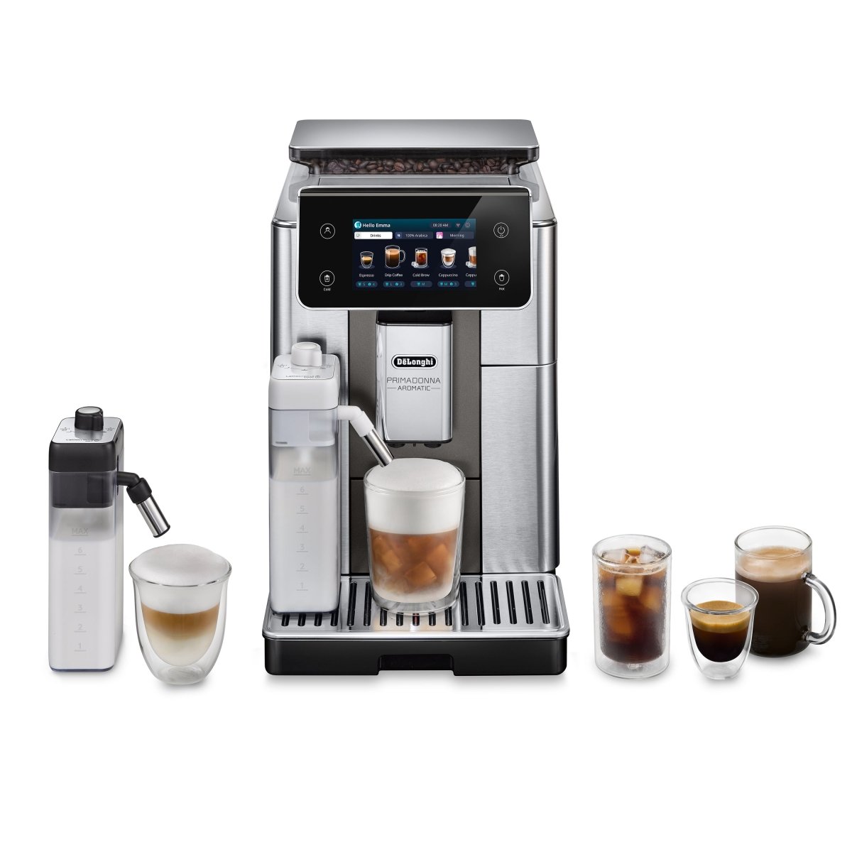 Delonghi - PrimaDonna Titanium - Café Liégeois Canada Inc.