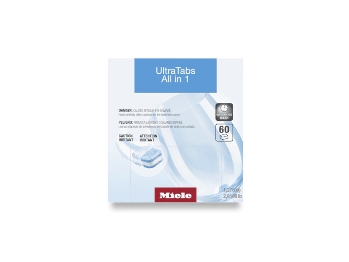 Miele - Ultra Tab Multi 60 for dishwasher - Café Liégeois Canada Inc.