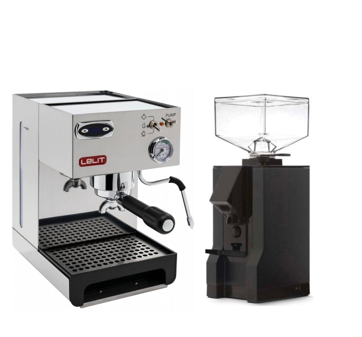 Lelit Anna 2 and Eureka Mignon Facile Grinder - Café Liégeois Canada Inc.