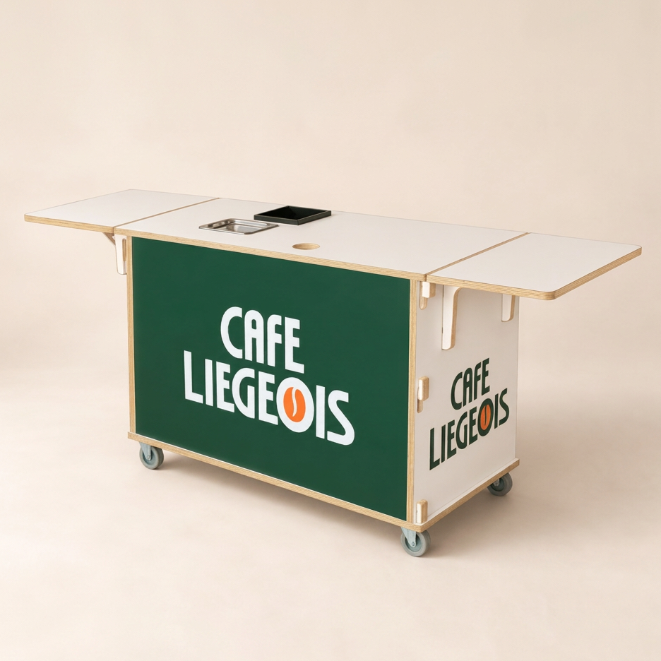 Coffee Cart – Mobile Coffee Station - Café Liégeois Canada Inc.