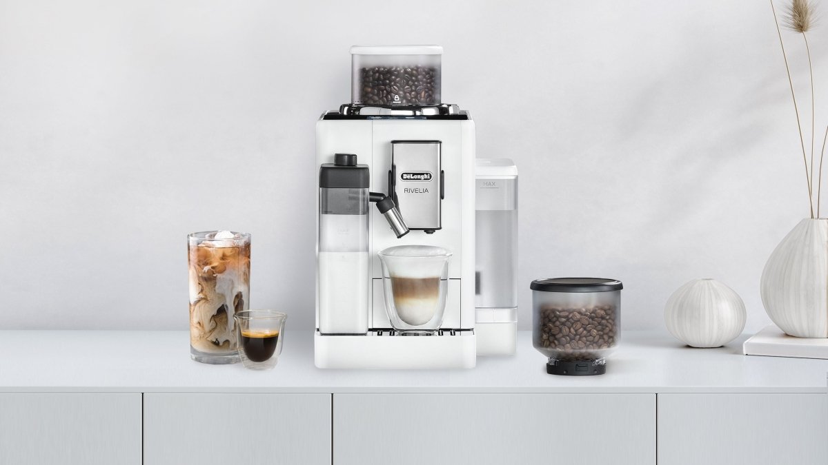Delonghi Rivelia – Compact Bean - to - Cup Espresso Machine - Café Liégeois Canada Inc.
