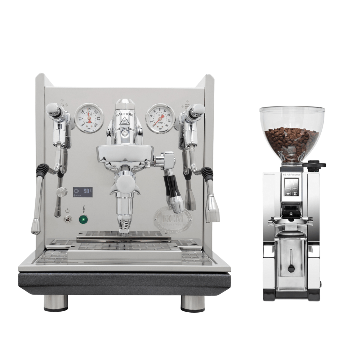 ECM Synchronika II & Eureka Libra 65Ap (Bundle) - Café Liégeois Canada Inc.