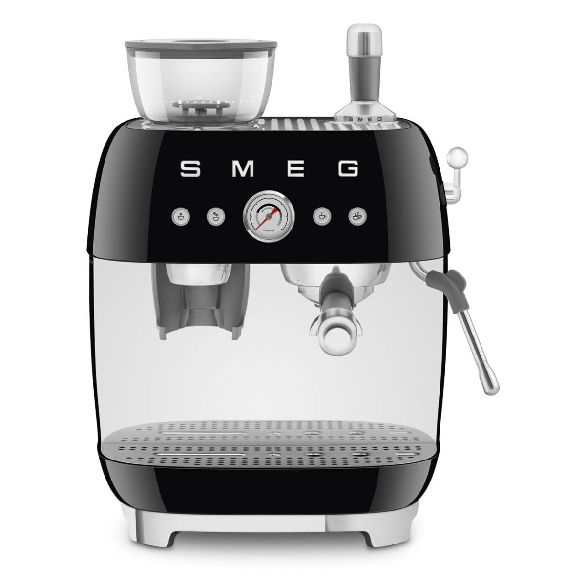 Smeg - Manual Coffee Machine with grinder - Café Liégeois Canada Inc.